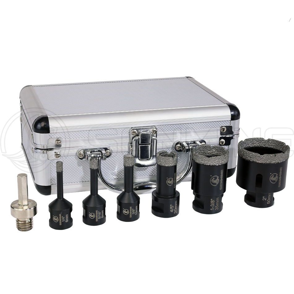 Vacuum Brazed Diamond Core Drill Bit Set D6650Z 5 Vacuum Brazed Diamond Core Drill Bit Set D6650Z - Image 2