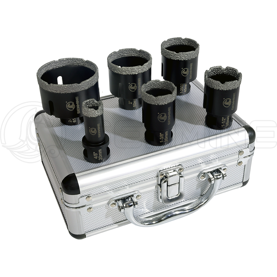 Vacuum Brazed Diamond Core Drill Bit Set D62065A 7 Vacuum Brazed Diamond Core Drill Bit Set D62065A - Image 4