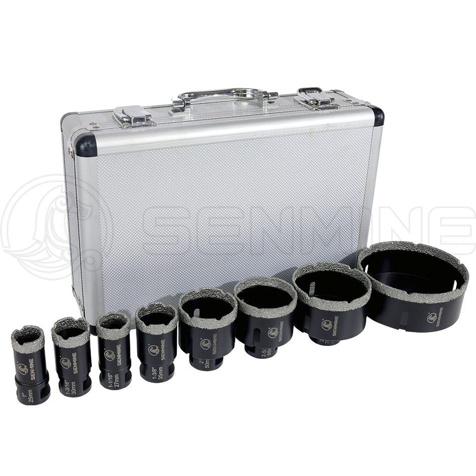 Vacuum Brazed Diamond Core Drill Bit Set D825100 7 Vacuum Brazed Diamond Core Drill Bit Set D825100 - Image 4