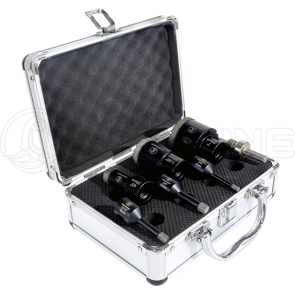 Vacuum Brazed Diamond Core Drill Bit Set D6650Z 6 Vacuum Brazed Diamond Core Drill Bit Set D6650Z - Image 3