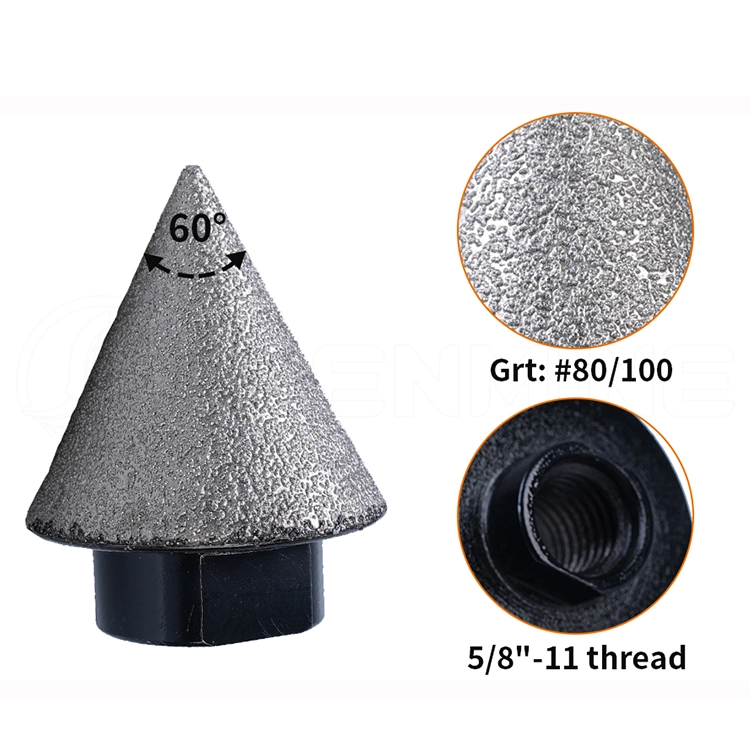 Cone Shaped Drill Bit Tile Marble Ceramic Enlarge Hole Saw Drilling Crown Angle Grinder Tool M14 Diamond Chamfer Bit Milling Bit 6 Cone Shaped Drill Bit Tile Marble Ceramic Enlarge Hole Saw Drilling Crown Angle Grinder Tool M14 Diamond Chamfer Bit Milling Bit - Image 3