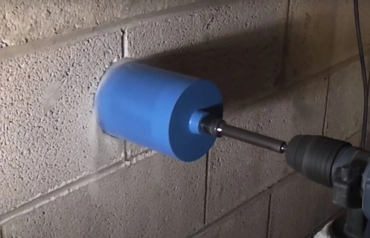 Concrete drilling