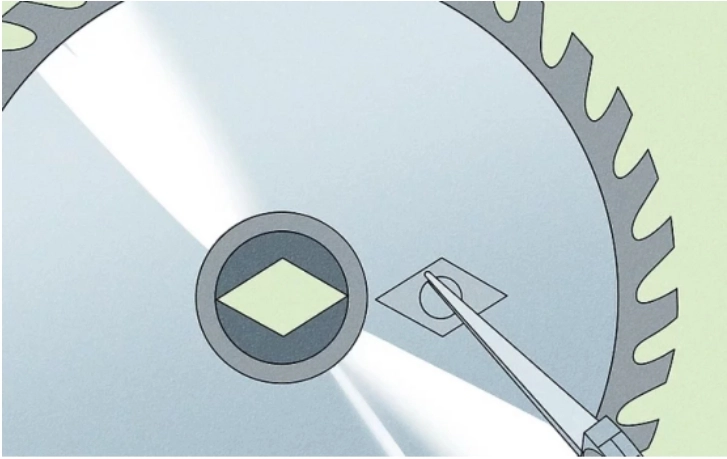 How To Change Circular Saw Blade 10 Remove the diamond insert from the center of the new blade