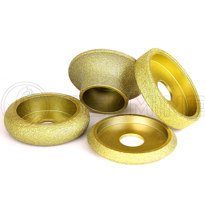 Brazed Diamond Grinding Wheel Concave Abrasive Wheel Grinding Dics for Stone Ceramics 5 Brazed Diamond Grinding Wheel Concave Abrasive Wheel Grinding Dics for Stone Ceramics - Image 2