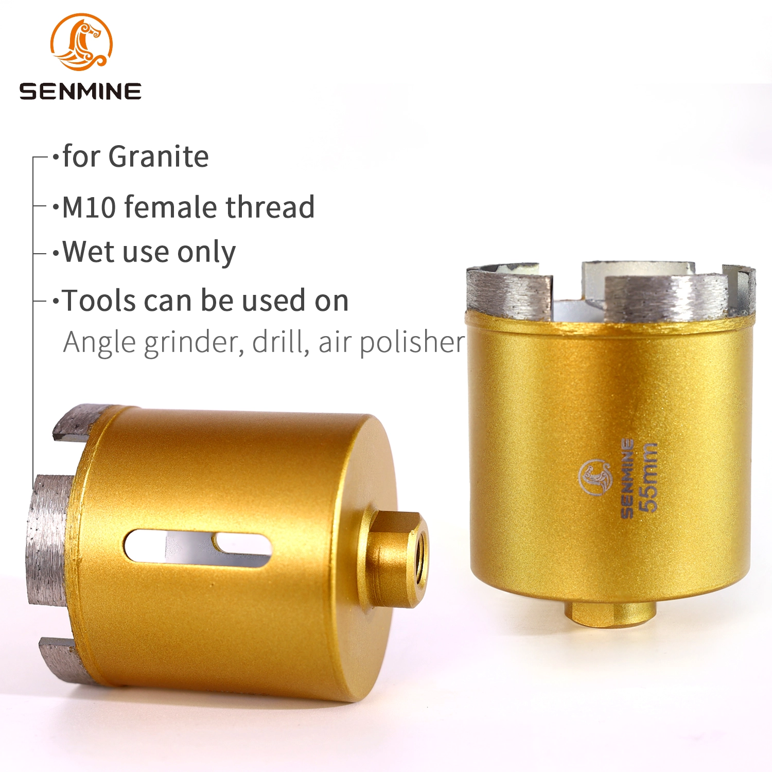M10 Sintered Diamond Core Bit 9 M10 Sintered Diamond Core Bit - Image 6