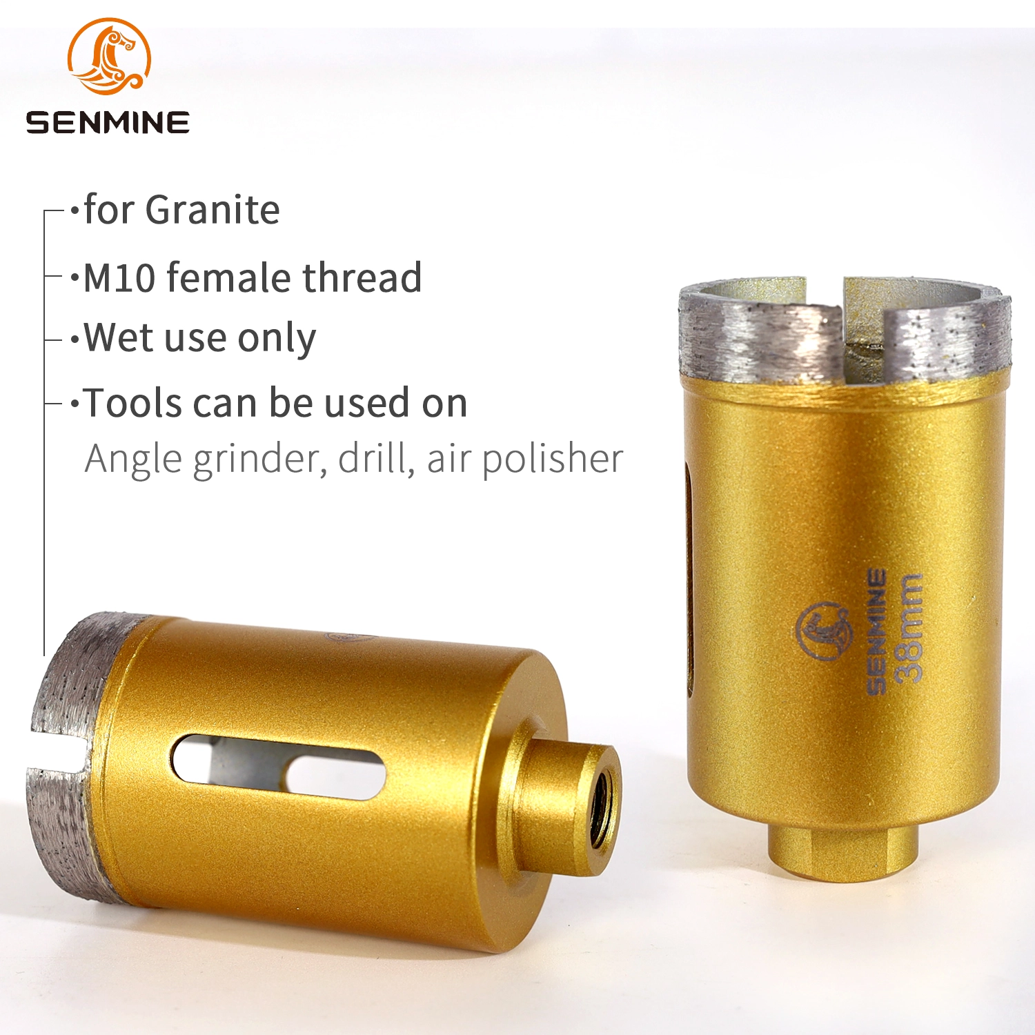 M10 Sintered Diamond Core Bit 7 M10 Sintered Diamond Core Bit - Image 4