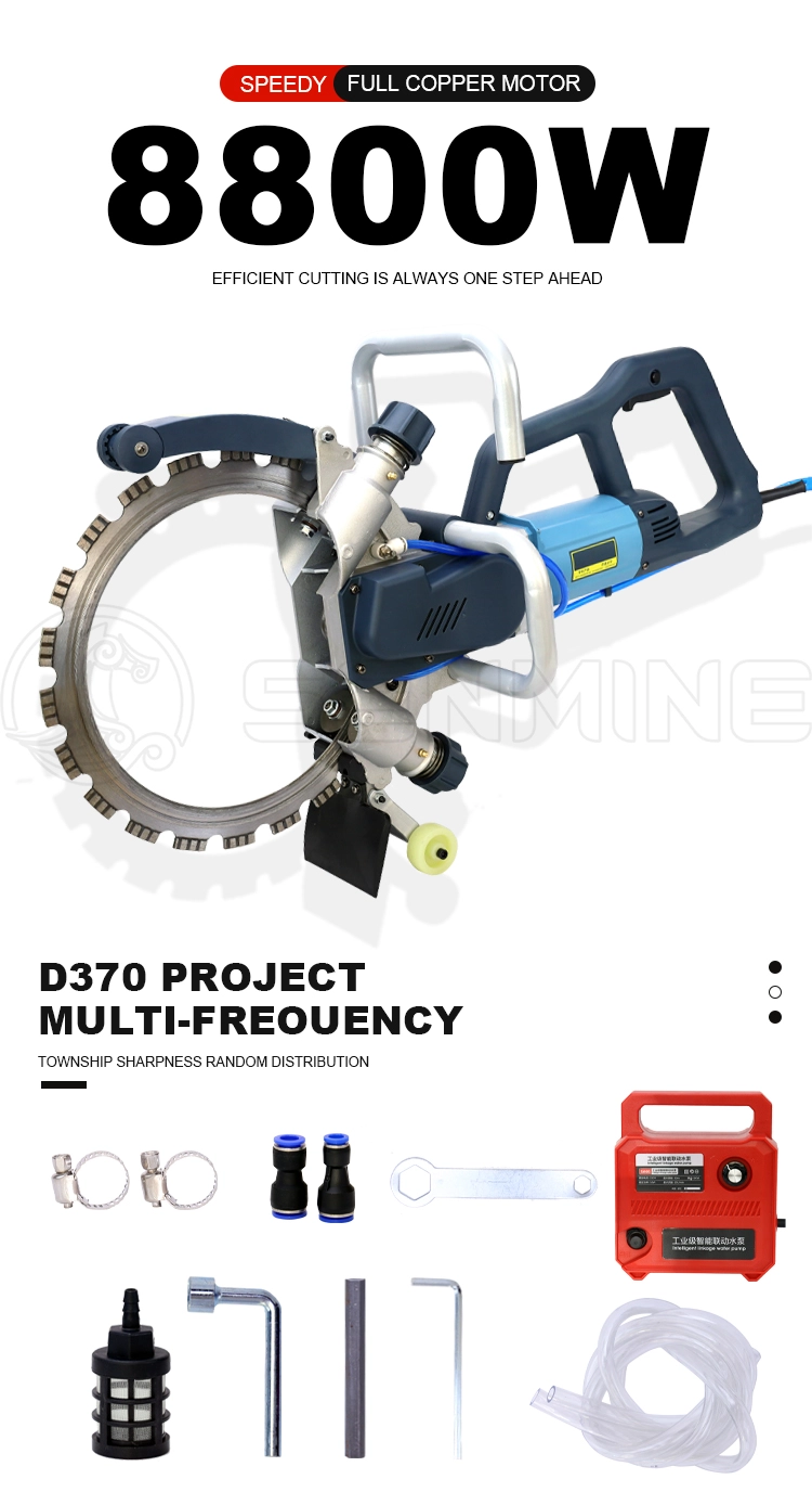 High Power Electric Ring Saw Concrete Cutting Machine 9