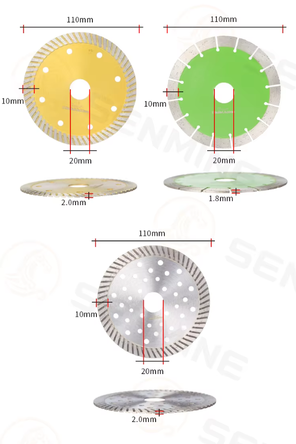 Diamond Saw Blades for Stone MQ0005 6 内容图